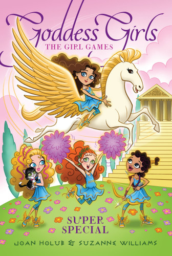 The Girl Games: Super Special (Goddess Girls) book cover by Joan Holub, Suzanne Williams
