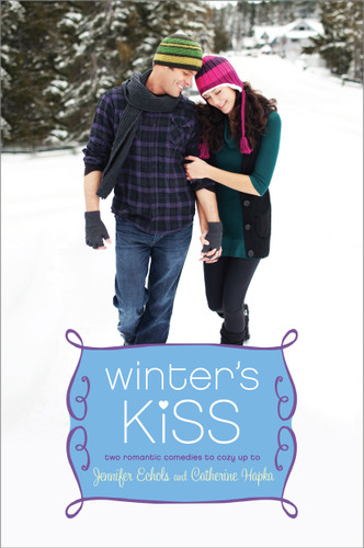 Winter's Kiss: The Ex Games; The Twelve Dates of Christmas book cover by Jennifer Echols, Catherine Hapka