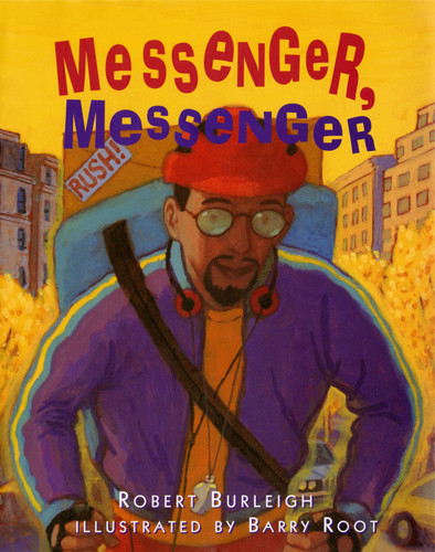 Messenger, Messenger book cover by Robert Burleigh