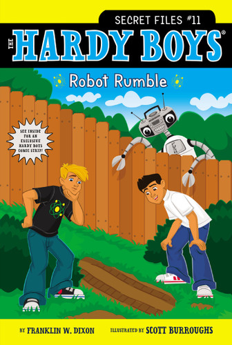 Robot Rumble (Hardy Boys: The Secret Files) book cover by Franklin W. Dixon