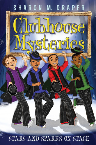 Stars and Sparks on Stage (Clubhouse Mysteries) book cover by Sharon M. Draper