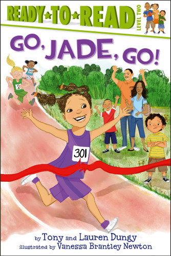 Go, Jade, Go!: Ready-to-Read Level 2 (Tony and Lauren Dungy Ready-to-Reads) book cover by Tony Dungy, Lauren Dungy
