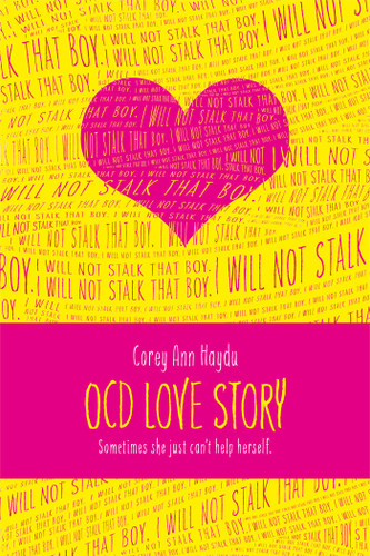 OCD Love Story book cover by Corey Ann Haydu