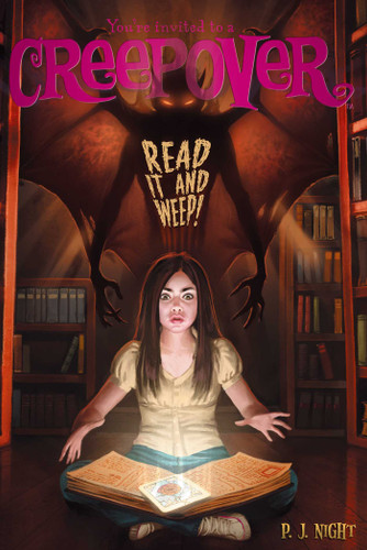 Read It and Weep! (You're Invited to a Creepover) book cover by P.J. Night