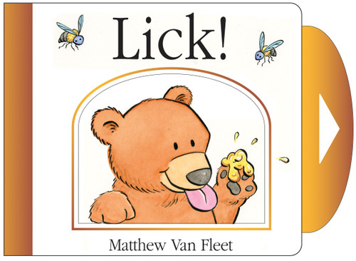 Lick!: Mini Board Book book cover by Matthew Van Fleet