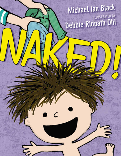 Naked! book cover by Michael Ian Black