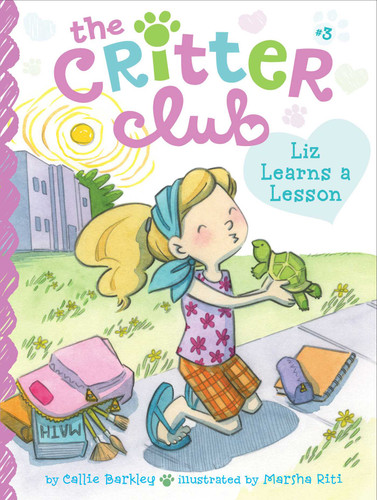 Liz Learns a Lesson (The Critter Club) book cover by Callie Barkley