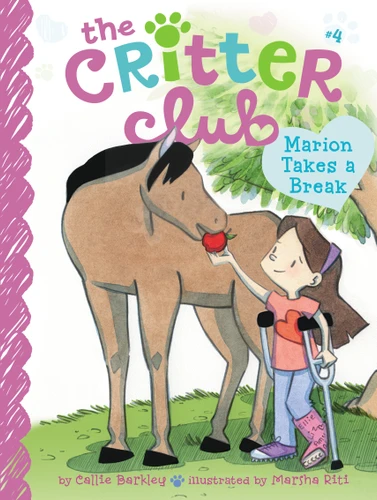 Marion Takes a Break (The Critter Club) book cover by Callie Barkley