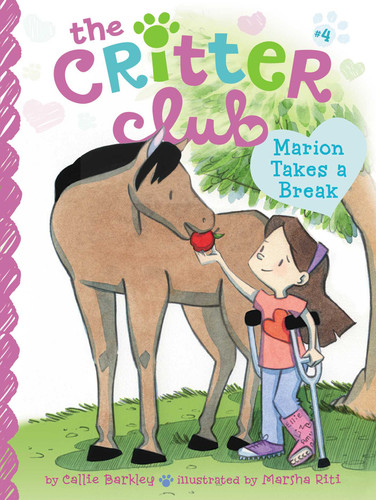 Marion Takes a Break (The Critter Club) book cover by Callie Barkley