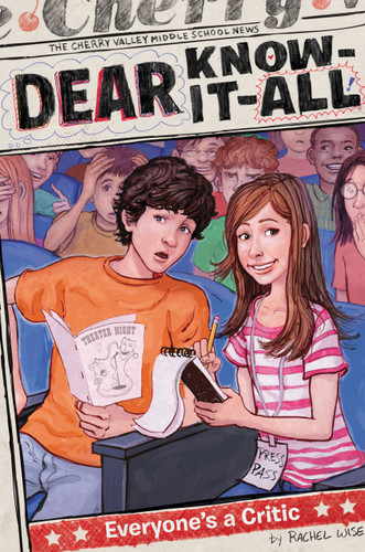 Everyone's a Critic (Dear Know-It-All) book cover by Rachel Wise