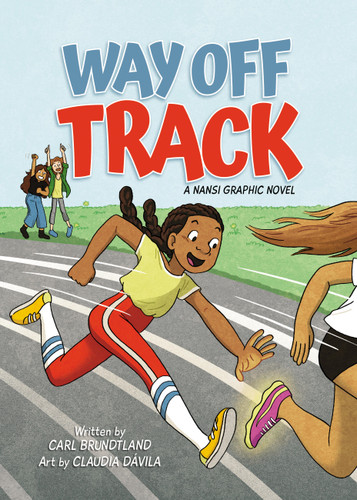 Way Off Track (A Nansi Graphic Novel #1) book cover by Carl Brundtland