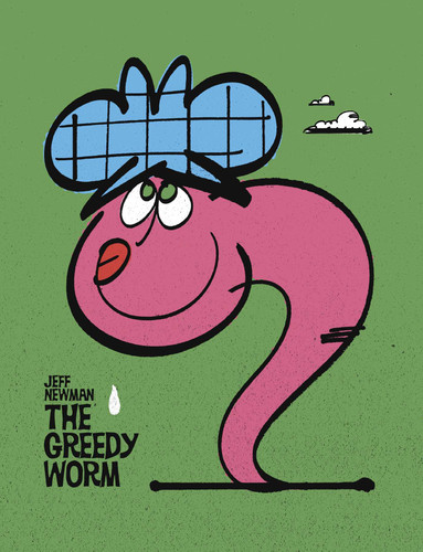 The Greedy Worm book cover by Jeff Newman