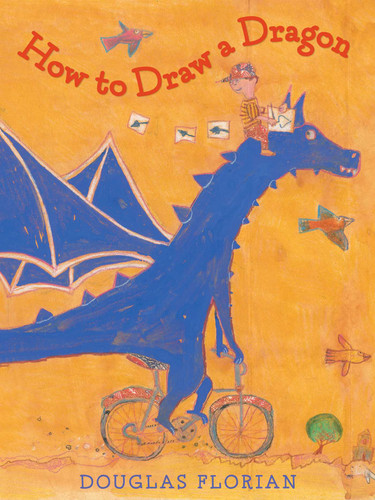 How to Draw a Dragon book cover by Douglas Florian
