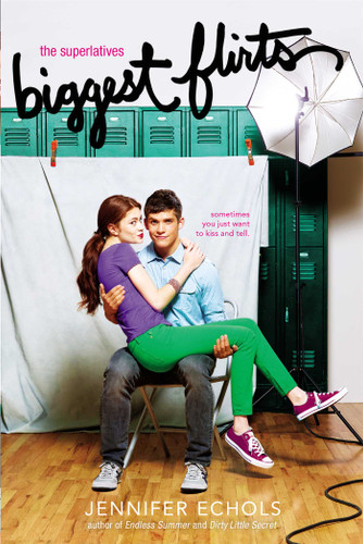 Biggest Flirts (The Superlatives) book cover by Jennifer Echols