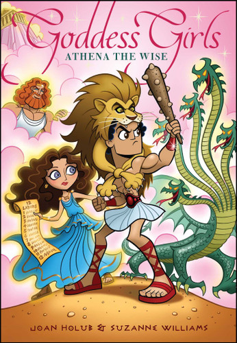 Athena the Wise (Goddess Girls) book cover by Joan Holub, Suzanne Williams