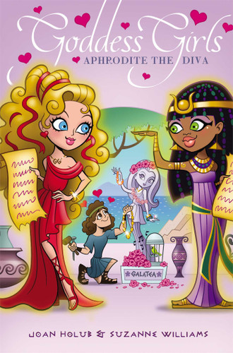 Aphrodite the Diva (Goddess Girls) book cover by Joan Holub, Suzanne Williams