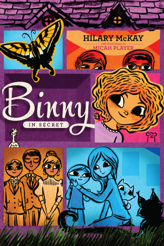 Binny in Secret book cover by Hilary McKay