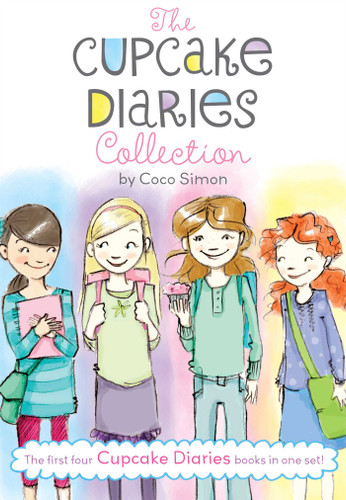 The Cupcake Diaries Collection (Boxed Set): Katie and the Cupcake Cure; Mia in the Mix; Emma on Thin Icing; Alexis and the Perfect Recipe (Cupcake Diaries) book cover by Coco Simon