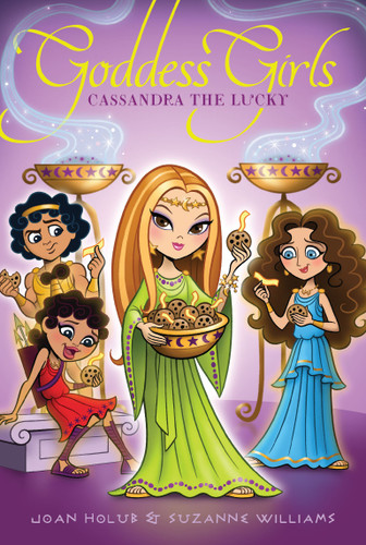 Cassandra the Lucky (Goddess Girls) book cover by Joan Holub, Suzanne Williams