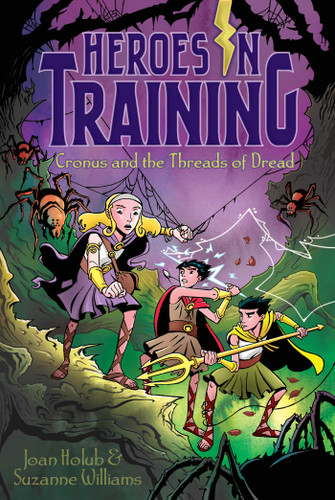 Cronus and the Threads of Dread (Heroes in Training) book cover by Joan Holub, Suzanne Williams