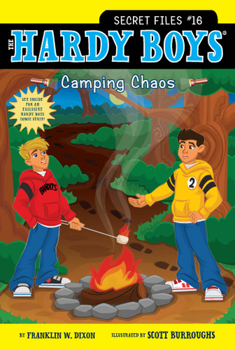 Camping Chaos (Hardy Boys: The Secret Files) book cover by Franklin W. Dixon