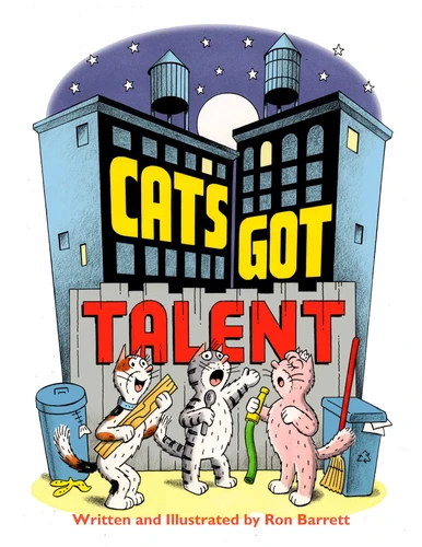 Cats Got Talent book cover by Ron Barrett