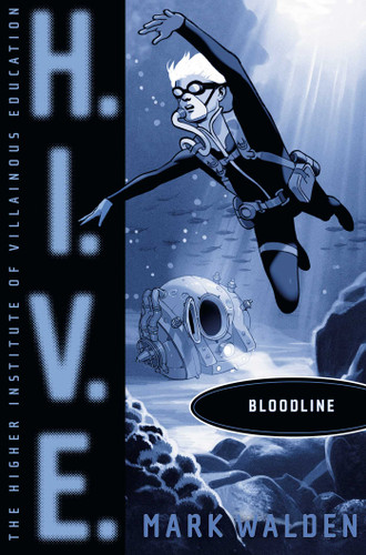 Bloodline (H.I.V.E.) book cover by Mark Walden
