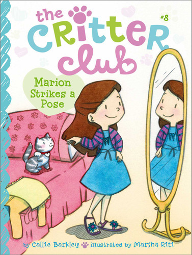 Marion Strikes a Pose (The Critter Club) book cover by Callie Barkley