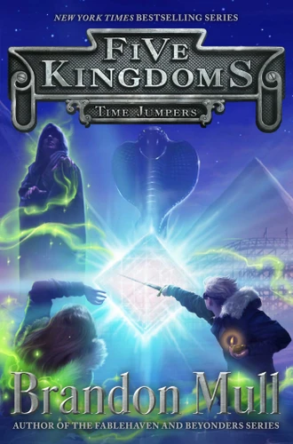 Time Jumpers (Five Kingdoms) book cover by Brandon Mull