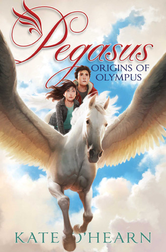 Origins of Olympus (Pegasus) book cover by Kate O'Hearn