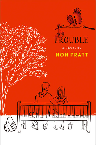 Trouble book cover by Non Pratt