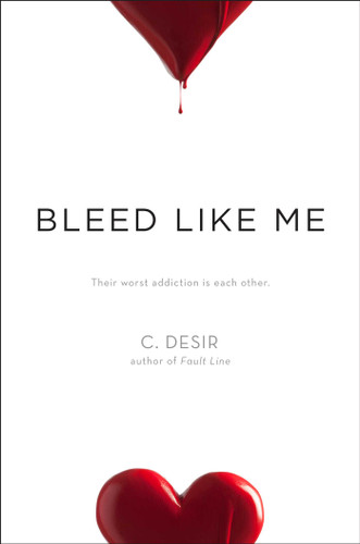 Bleed Like Me book cover by C. Desir
