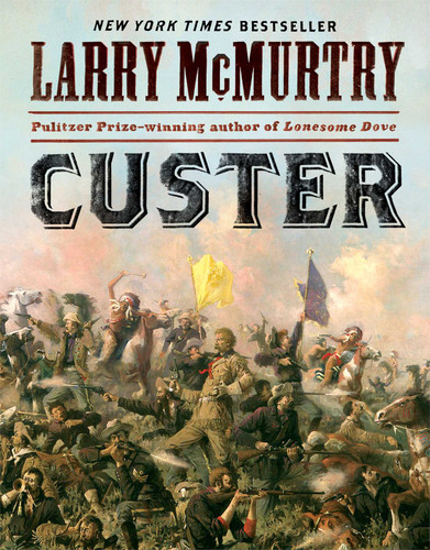 Custer book cover by Larry McMurtry