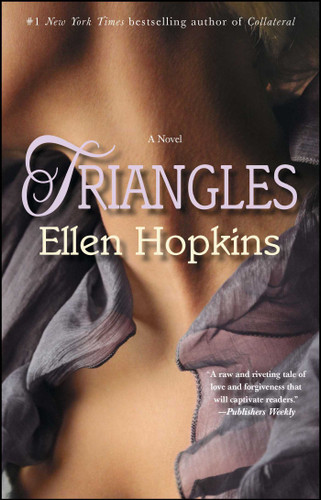 Triangles: A Novel book cover by Ellen Hopkins
