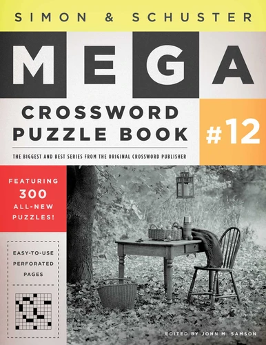 Simon & Schuster Mega Crossword Puzzle Book #12 (S&S Mega Crossword Puzzles) book cover by 