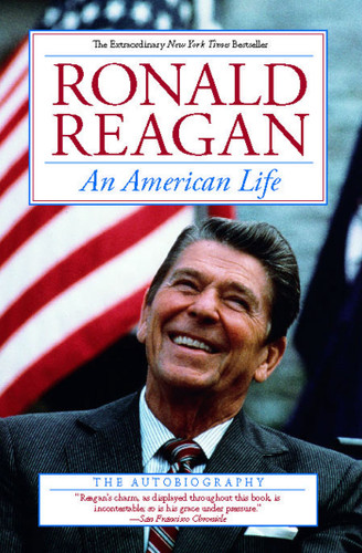 An American Life book cover by Ronald Reagan