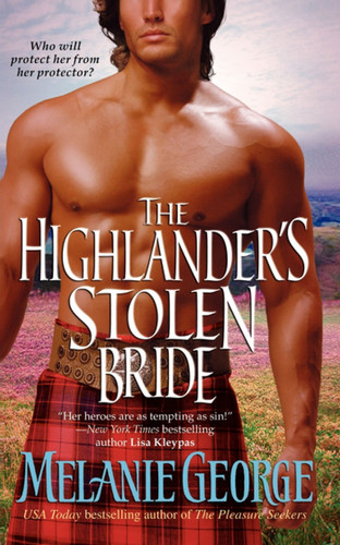 The Highlander's Stolen Bride book cover by Melanie George