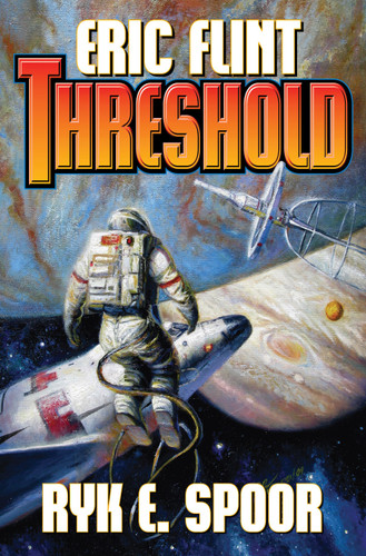 Threshold book cover by Eric Flint, Ryk E. Spoor
