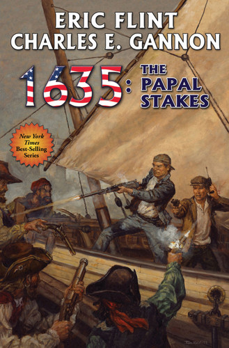1635: Papal Stakes book cover by Eric Flint, Charles E. Gannon