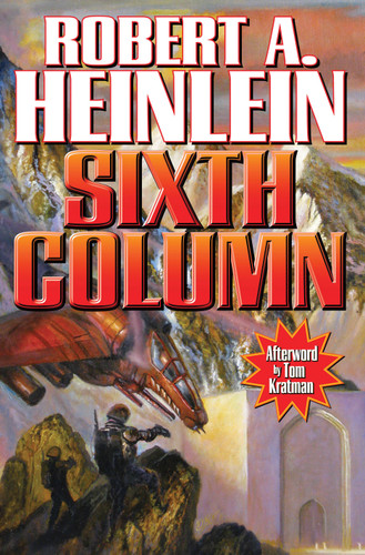 Sixth Column book cover by Robert A. Heinlein
