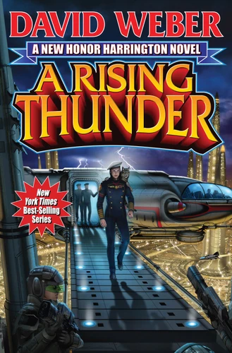 A Rising Thunder (Honor Harrington) book cover by David Weber