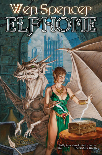 Elfhome (Elfhome) book cover by Wen Spencer