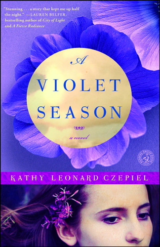 A Violet Season: A Novel book cover by Kathy Leonard Czepiel