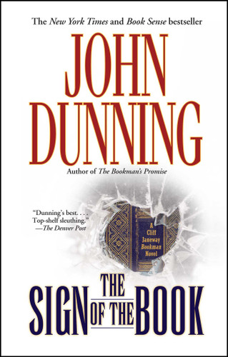 The Sign of the Book: A Cliff Janeway "Bookman"  Novel book cover by John Dunning