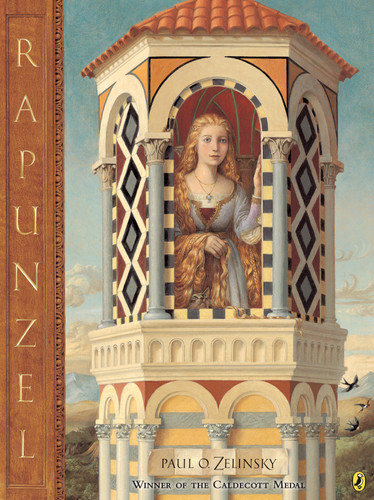 Rapunzel book cover by Brothers Grimm