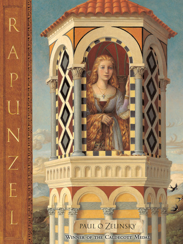 Rapunzel book cover by Brothers Grimm