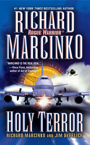Holy Terror book cover by Richard Marcinko