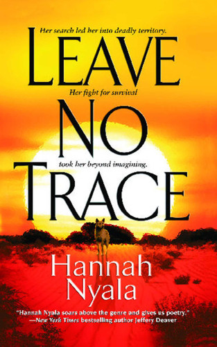 Leave No Trace book cover by Hannah Nyala
