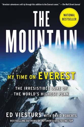 The Mountain: My Time on Everest book cover by Ed Viesturs