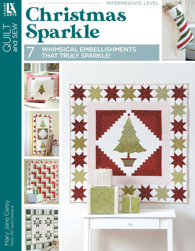 Christmas Sparkle— 7 Whimsical Embellishments That Truly Sparkle!: 7 Whimsical Embellishments That Truly Sparkle! book cover by Mary Jane Carey
